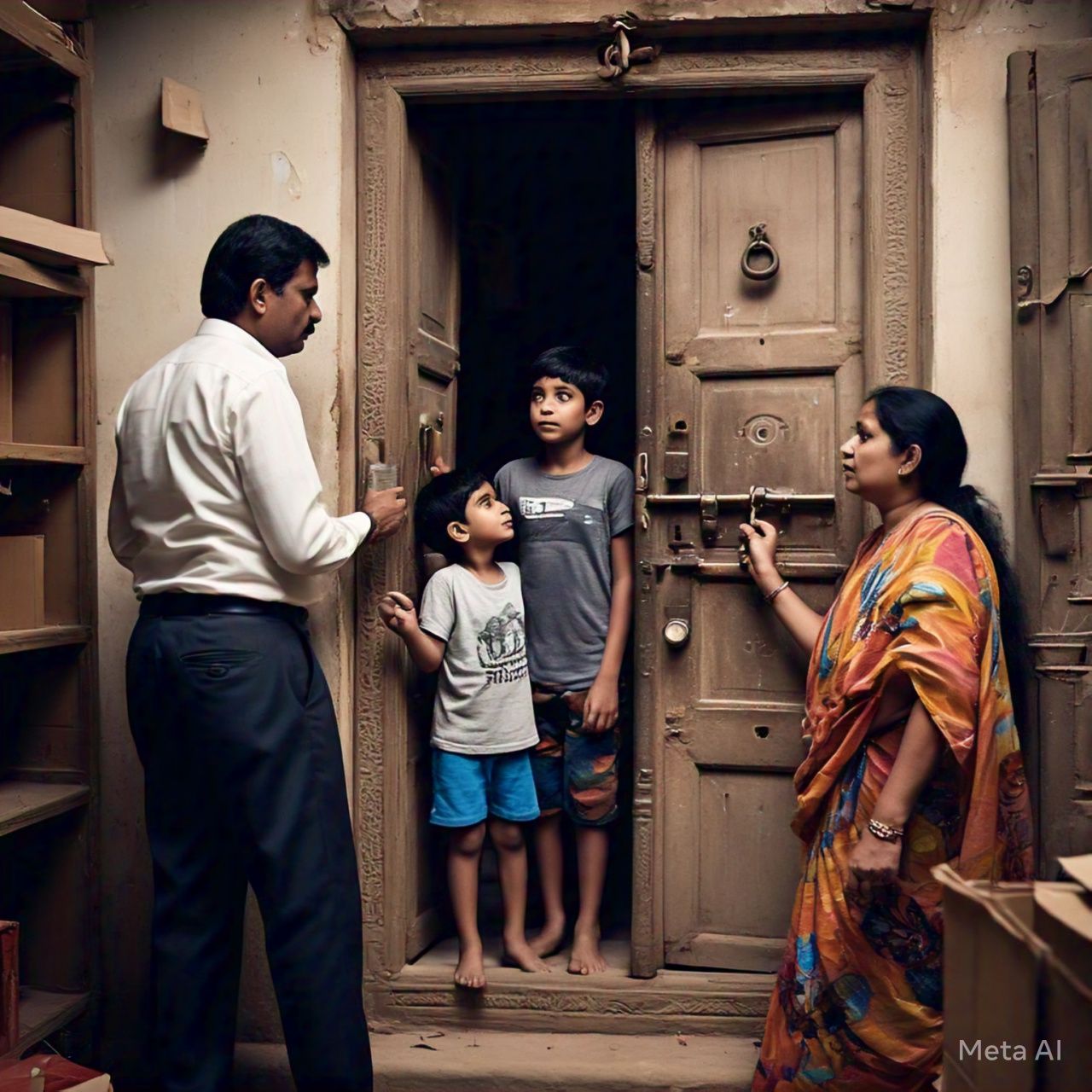 দরজার পেছনের কাহিনী