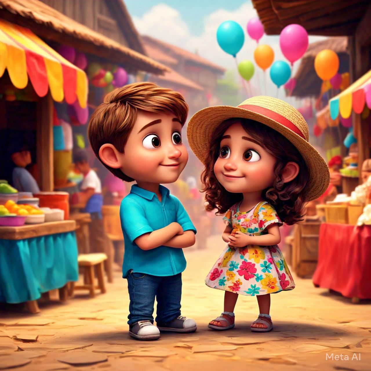 মেলাতে প্রথম দেখা