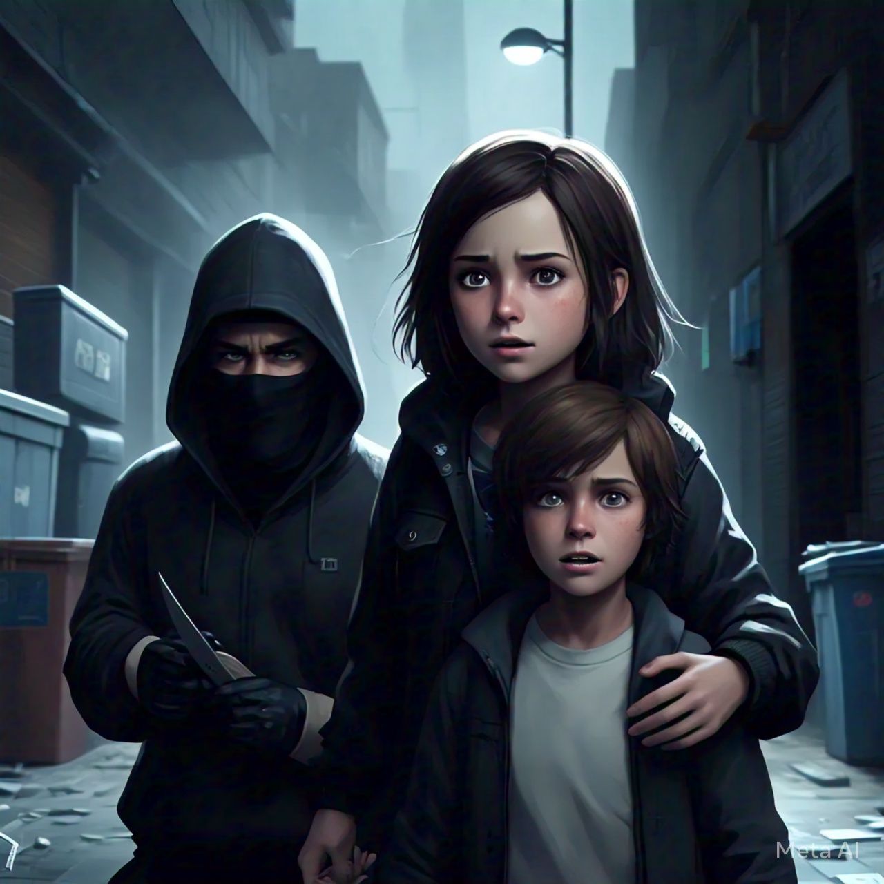 অন্ধকার গলিতে ভালোবাসা